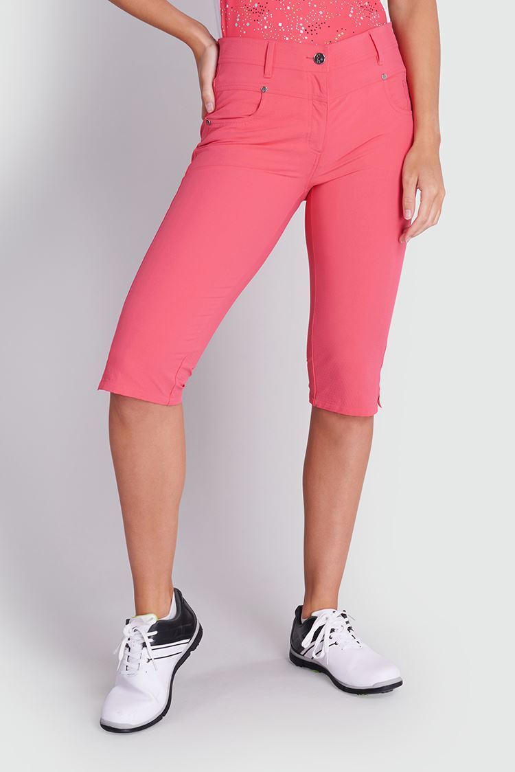 Picture of Green Lamb zns Ladies Maureen Pedal Pushers - Strawberry