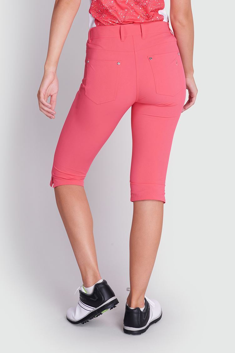 Picture of Green Lamb zns Ladies Maureen Pedal Pushers - Strawberry