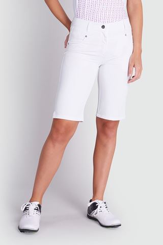 Picture of Green Lamb zns Ladies Tilda Bermuda Shorts - White