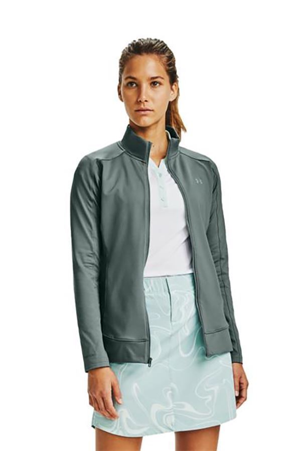Picture of Under Armour Women's UA Storm Midlayer Full Zip Jacket - Lichen Blue 424