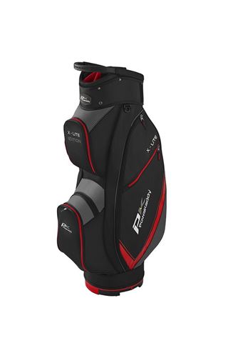 Picture of Powakaddy X-Lite Golf Bag - Black / Titanium / Red