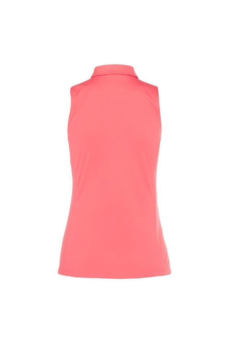 Picture of J Lindeberg zns Ladies Dena Sleeveless Golf Top - Tropical Coral