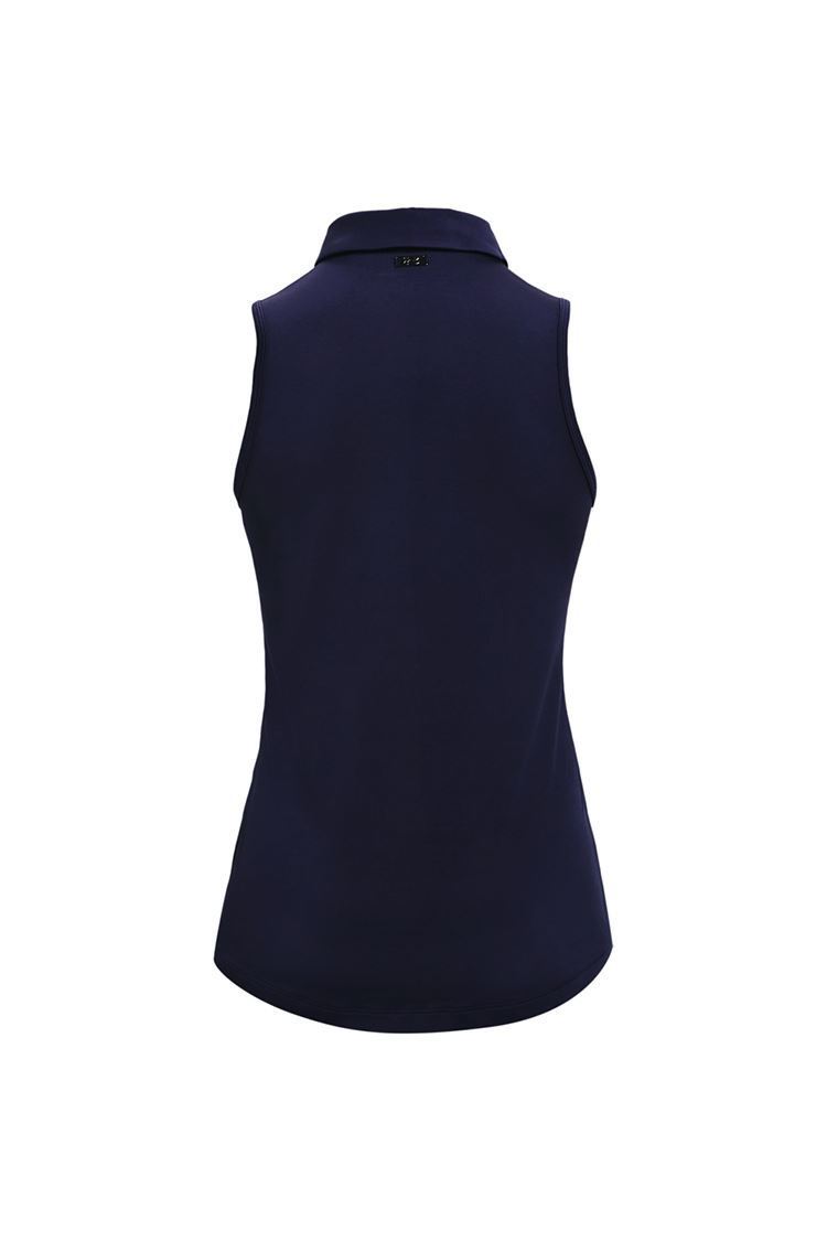 Picture of Under Armour Women's UA Zinger Sleeveless Polo Shirt - Navy 410