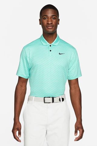 Picture of Nike Golf ZNS Men's Dri-Fit Vapor Stripe Polo Shirt - Tropial Twist 307