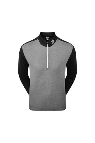 Picture of Footjoy Men's Heather Colour Block Chill - Out - Black / Heather Coal