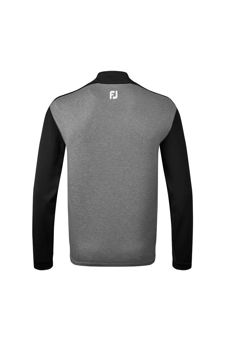 Picture of Footjoy Men's Heather Colour Block Chill - Out - Black / Heather Coal