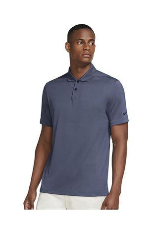 Show details for Nike Golf Men's Dri-Fit Vapor Jacquard Polo Shirt - Obsidian 451