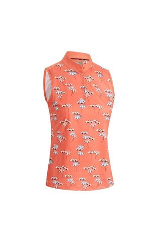 Picture of Callaway zns Ladies Parasol Print Sleeveless Polo Shirt - Dubarry 843
