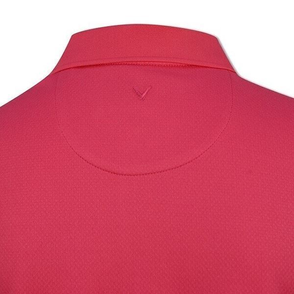Picture of Callaway zns Ladies Sleeveless Knit Polo Shirt - Raspberry Sorbet