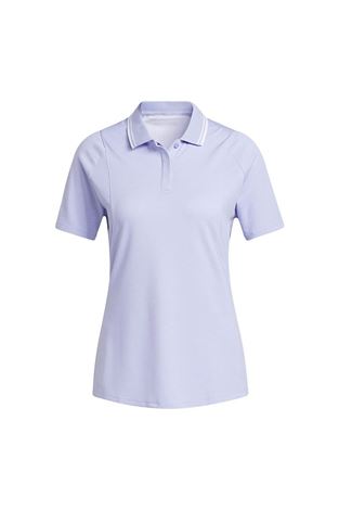 Show details for adidas Women's Heat RDY Short Sleeve Polo Shirt - Violet Tone