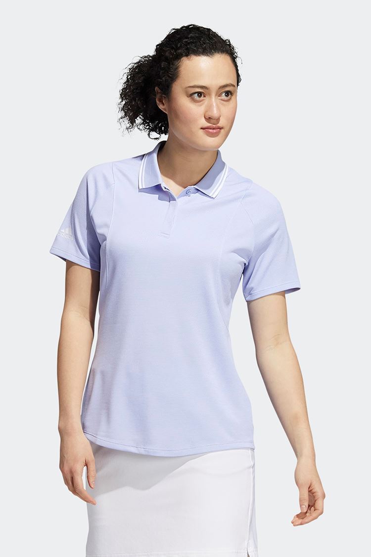 Picture of adidas ZNS Women's Heat RDY Short Sleeve Polo Shirt - Violet Tone