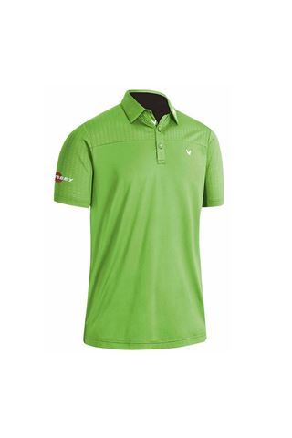 Picture of Callaway ZNS Men's Odyssey Ventilated Block Polo Shirt - Jasmine Green
