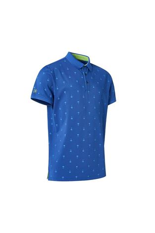 Show details for Abacus Men's Hankley Polo Shirt - Atlantic Blue