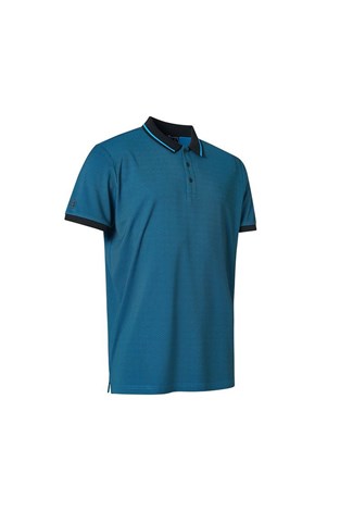 Show details for Abacus Men's Rye Drycool Polo Shirt - Breeze 343 - LARGE ONLY