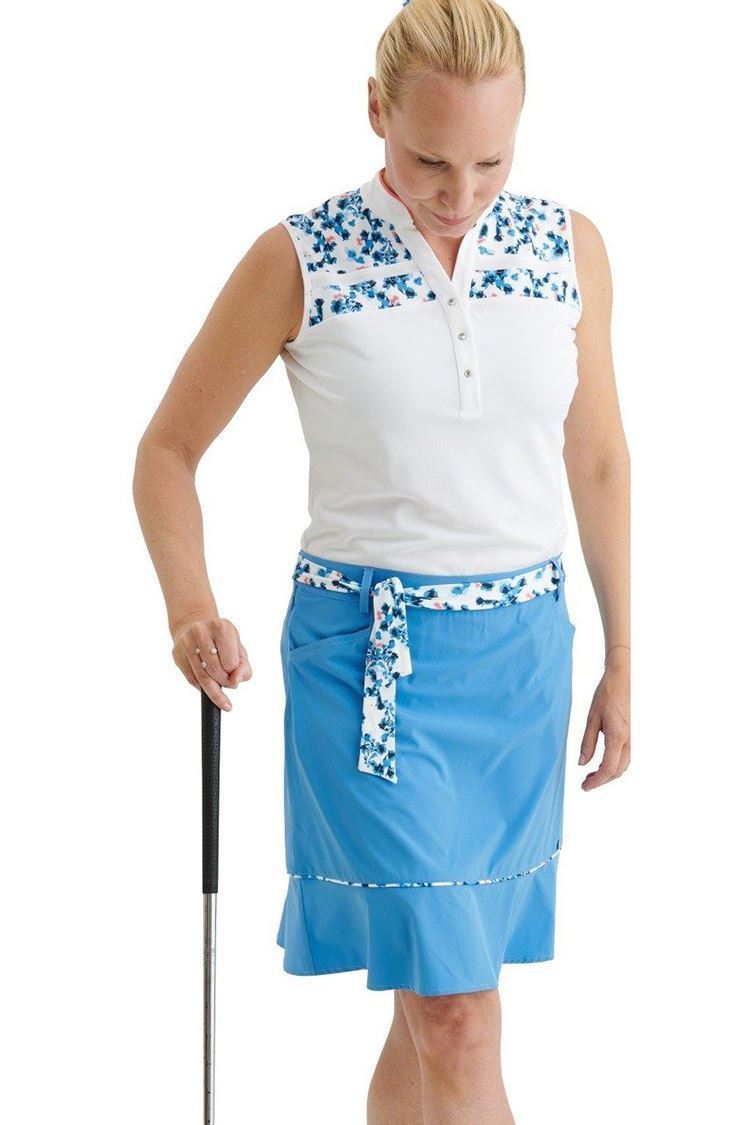 Picture of Abacus zns Ladies Eden Skort - 50cm - Heaven 532