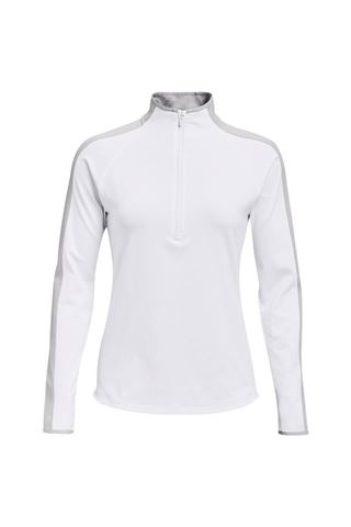 Picture of Under Armour ZNS Women's UA Storm Midlayer  1/2 Zip - White 100