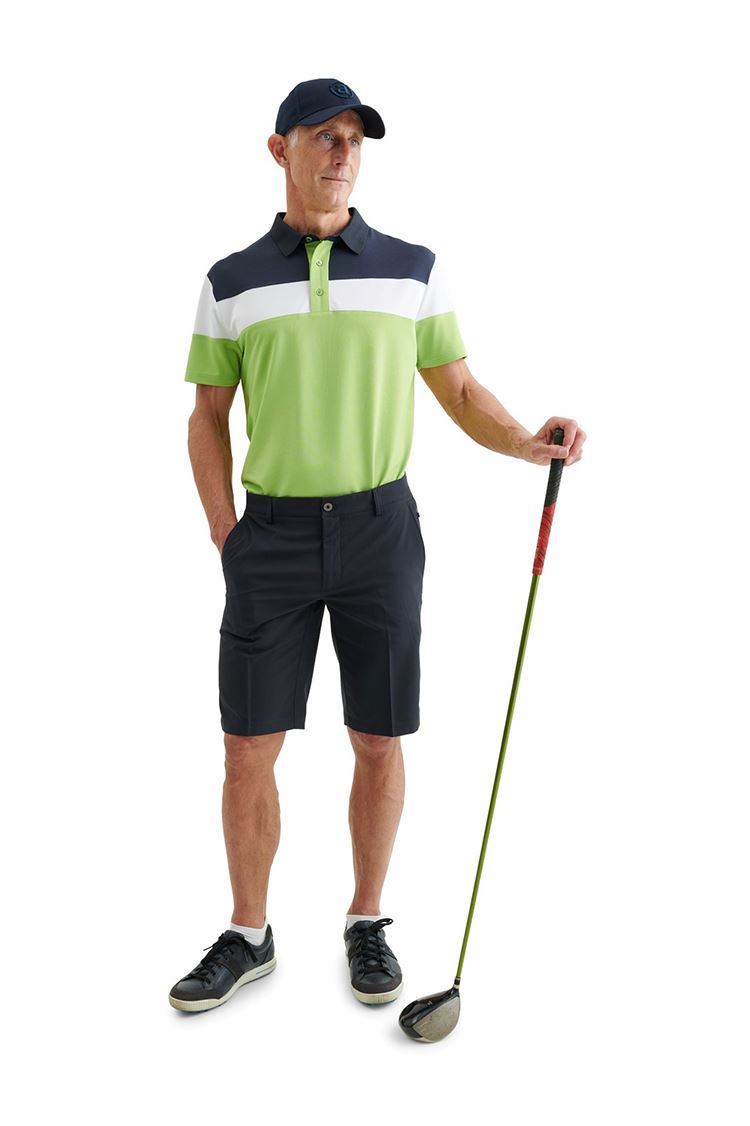 Picture of Abacus Men's Berrow Polo Shirt - Apple 520