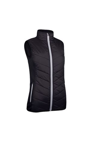 Show details for Sunderland of Scotland Ladies Tania Padded Performance Gilet - Black / Silver
