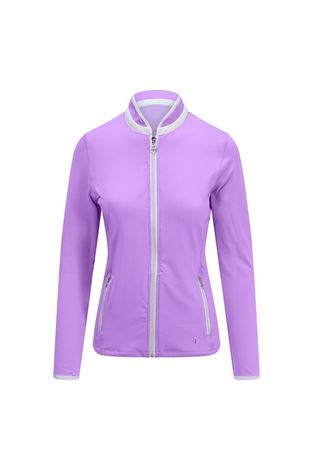 Show details for Pure Golf Ladies Mist Plain Midlayer Jacket - Lilac