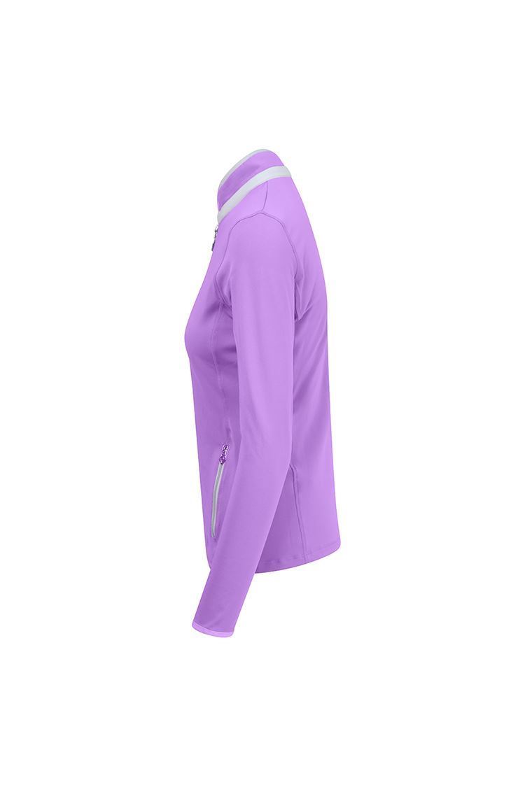 Picture of Pure Golf zns Ladies Mist Plain Midlayer Jacket - Lilac Medium Only