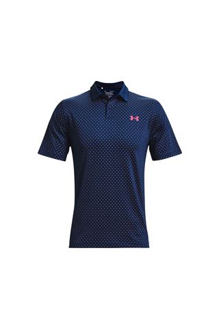 Picture of Under Armour ZNS Men's UA Performance Printed Polo Shirt - Academy 409