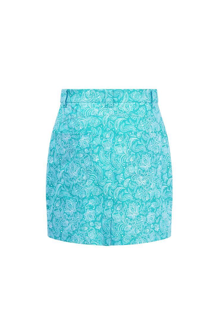 Picture of Pure Golf Ladies Clarity Golf Skort - 50cm - Ocean Blue