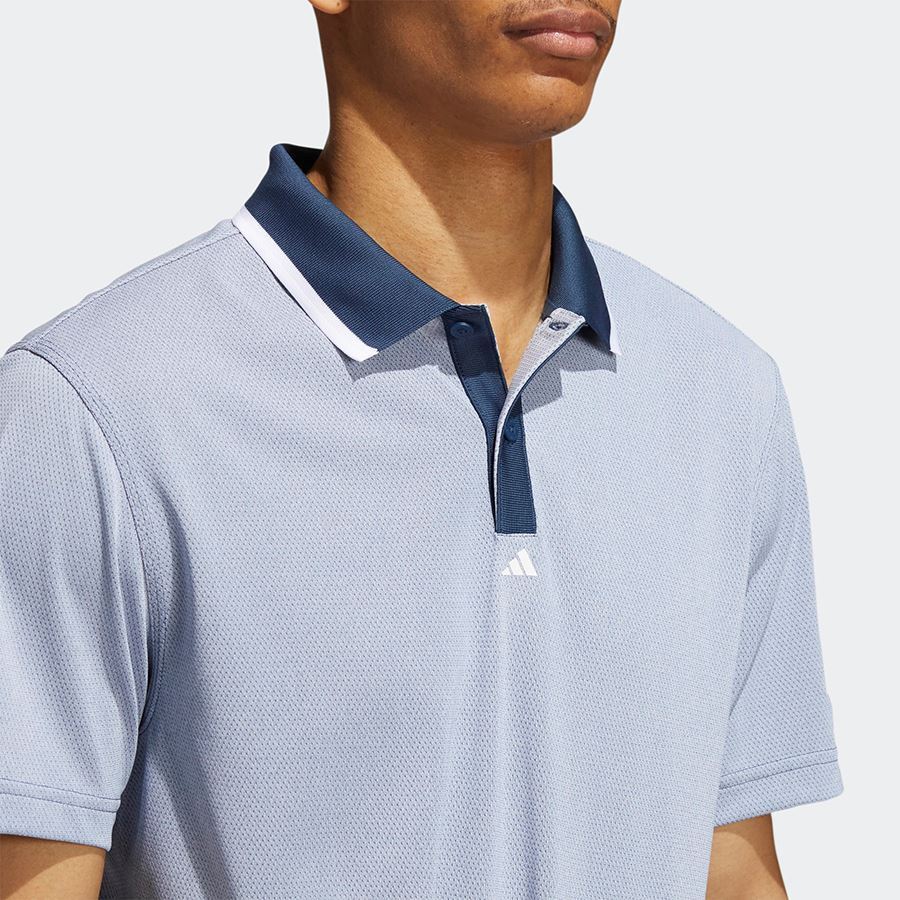 Picture of adidas zns Men's Equipment Primegreen Polo Shirt - Crew Navy Melange