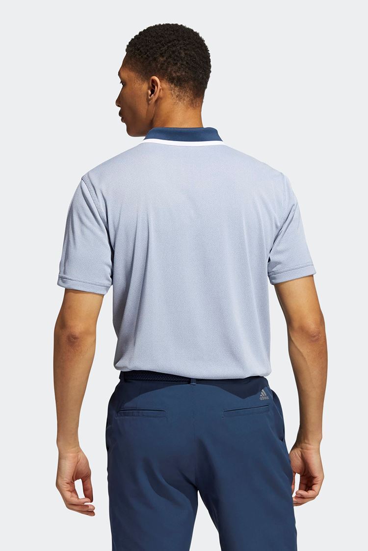 Picture of adidas zns Men's Equipment Primegreen Polo Shirt - Crew Navy Melange