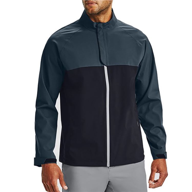 Picture of Under Armour zns Men's UA Waterproof Golf Rain Jacket - Black 002