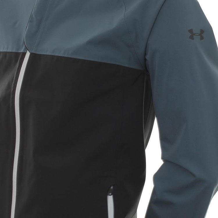 Picture of Under Armour zns Men's UA Waterproof Golf Rain Jacket - Black 002