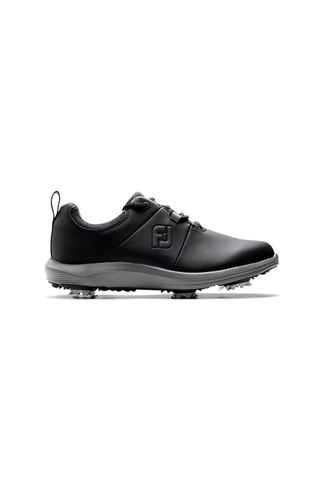 Picture of Footjoy ZNS Women's eComfort Spiked Golf Shoes - Black / Charcoal