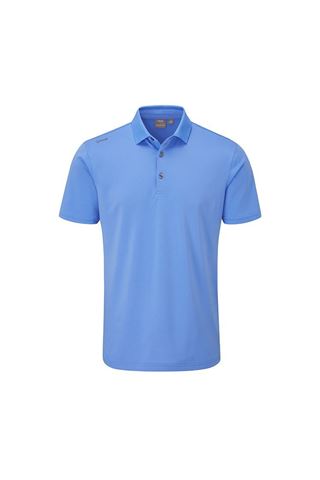 Picture of Ping zns Men's Lincoln Golf Polo Shirt - Marina Blue