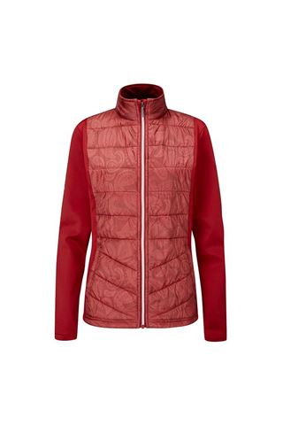 Picture of Ping zns Ladies Marlena Hybrid Jacket - Firebrick