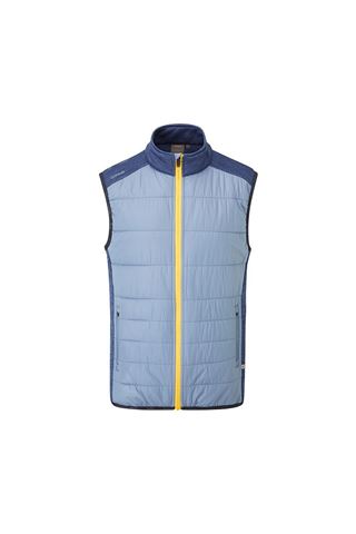 Picture of Ping ZNS Golf Men's Dover Vest - Greystone / Oxford Blue