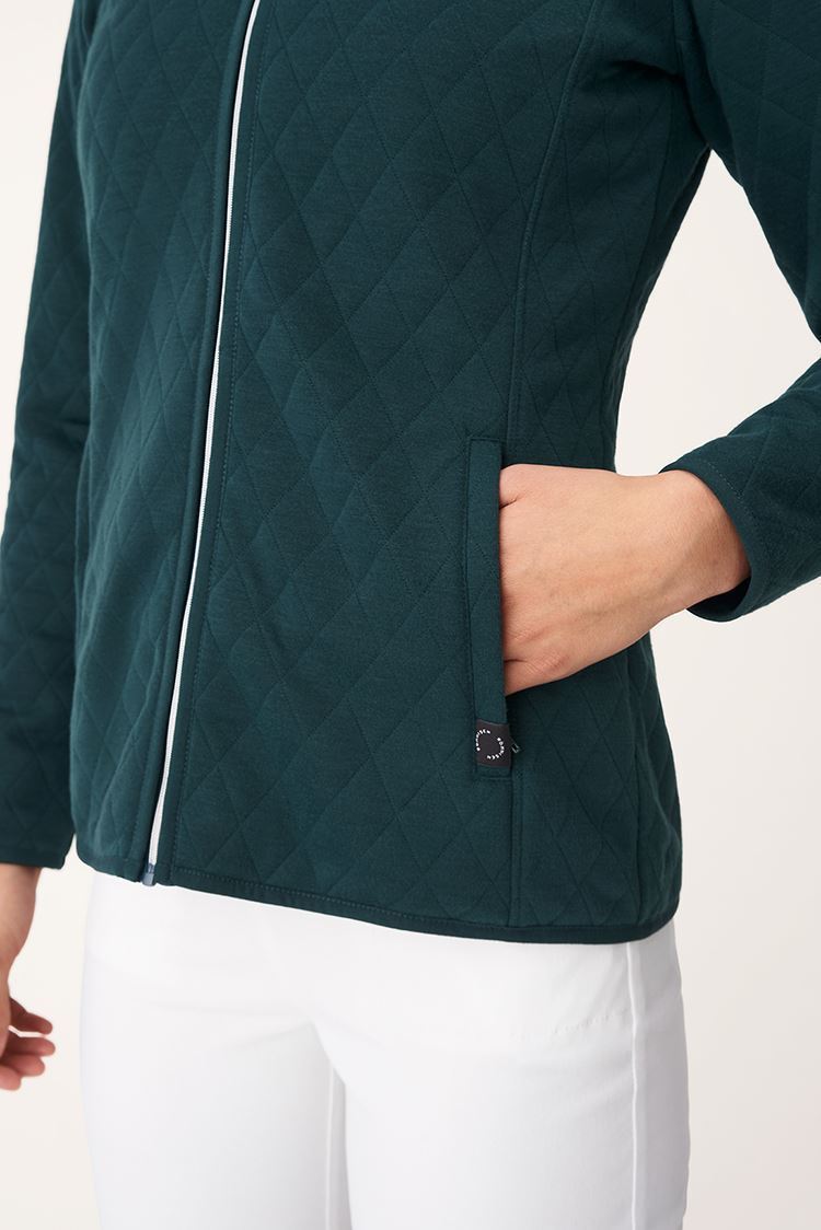 Picture of Rohnisch Ladies Li Wind Cardigan - Deep Teal (XS ONLY)