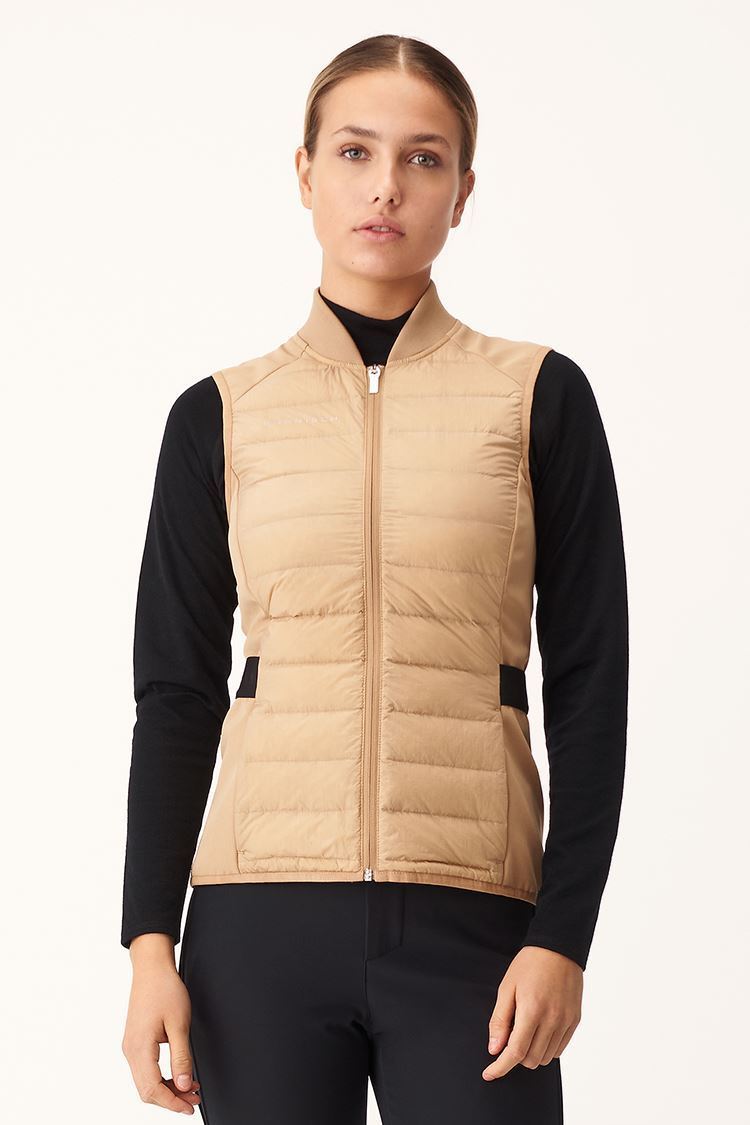 Picture of Rohnisch zns Ladies Force Vest / Gilet - Tannin