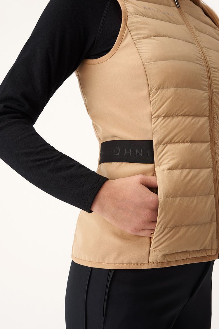 Picture of Rohnisch zns Ladies Force Vest / Gilet - Tannin