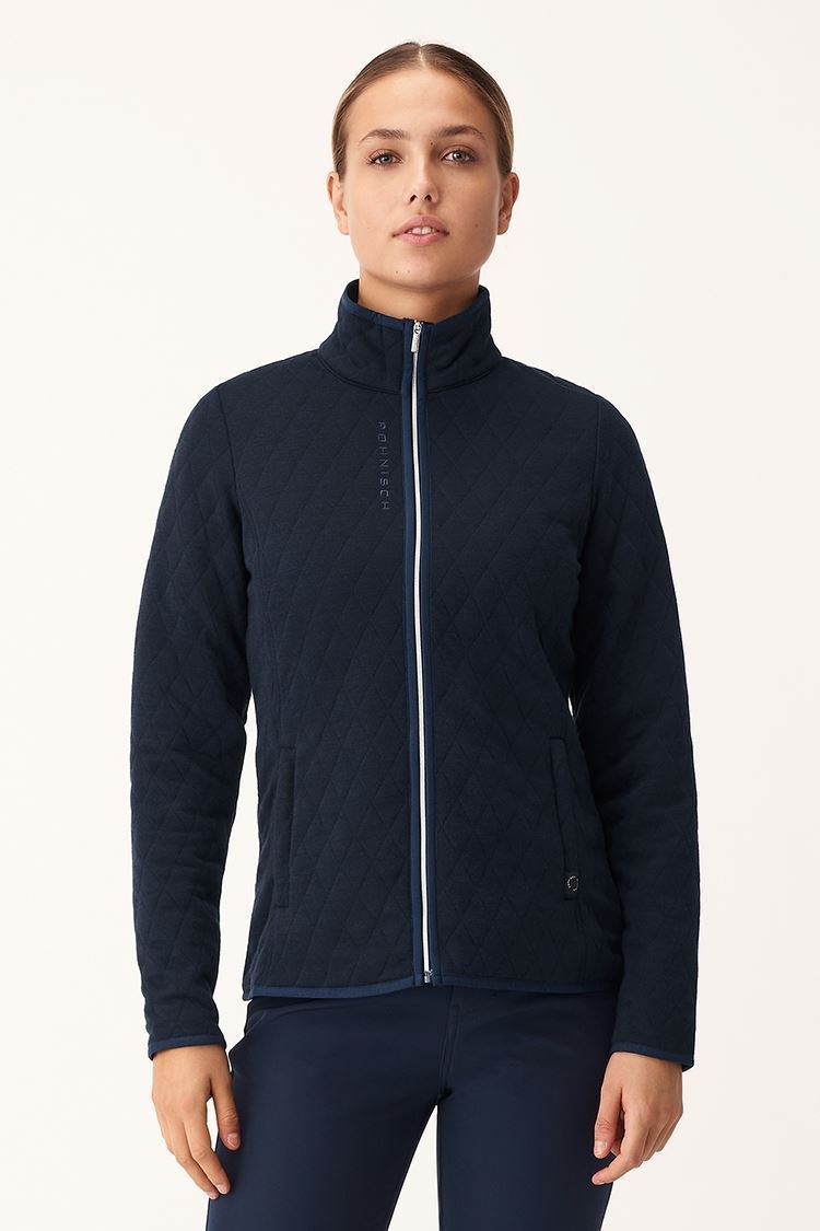 Picture of Rohnisch Ladies Li Wind Cardigan - Navy (XS ONLY)