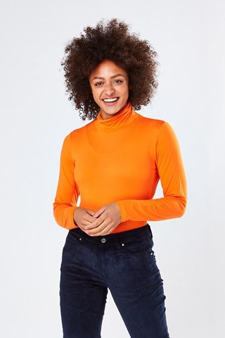 Picture of Swing out Sister zns Ladies Riga Roll Neck Top - Lava Fields