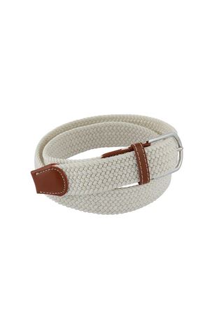 Show details for Swing out Sister Ladies Stretch Webbing Belt - White
