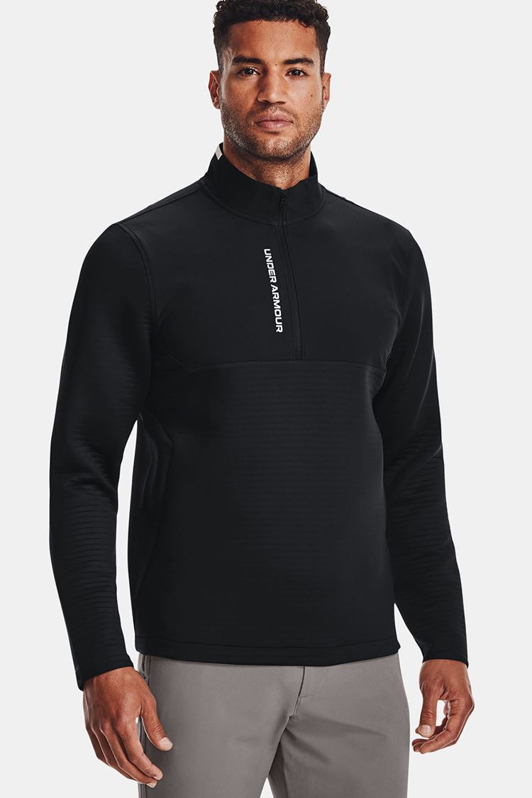 Under Armour ZNS Men's UA Storm Daytona 1/2 Zip Sweater - Black 001 ...