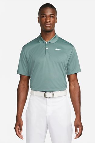 Show details for Nike Golf Men's Dri Fit Victory Polo Shirt - Hasta / White 387