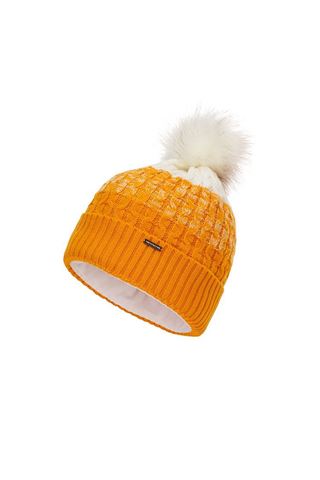Picture of Ping zns Ladies Neve Bobble Hat - Radiant Yellow Multi
