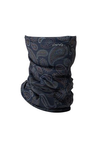 Picture of Ping ZNS Ladies Paisley Reversible Neckwarmer / Snood - Navy Multi