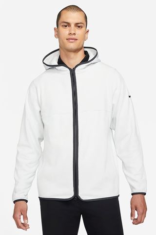 Picture of Nike zns Golf Men's Therma Fit Victory Golf Hoodie - Photon Dust / Dark Smoke Grey / Black 025
