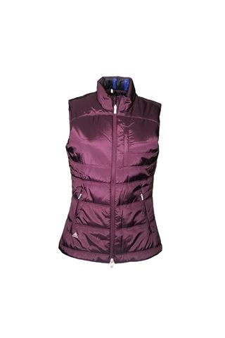 Picture of adidas zns  Women's Clima Warm Padded Gilet - Purple Red Night