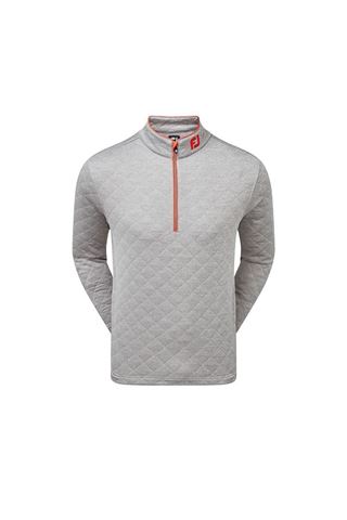 Picture of Footjoy zns Men's Quilted Chill-out Xtreme - Grey / Chilli