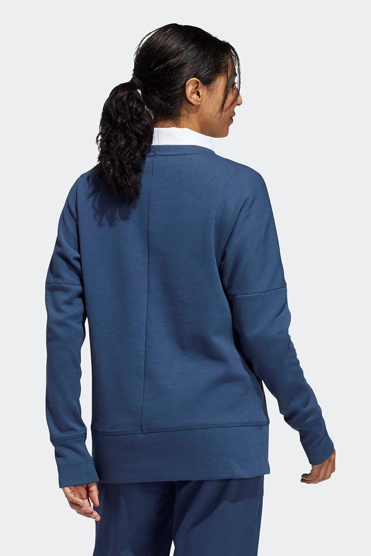 Picture of adidas Women's Go - To Crew Sweatshirt - Crew Navy