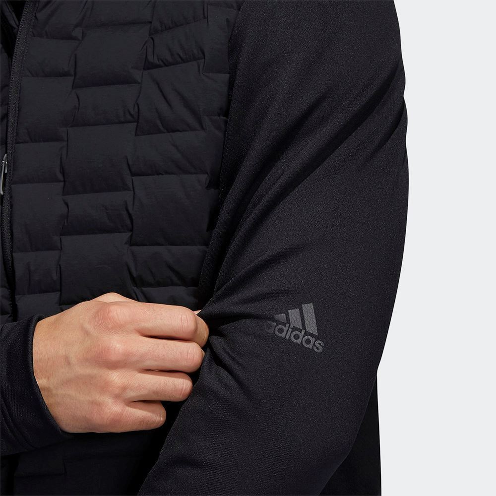 adidas zns Golf Men's Frostguard Full Zip Padded Jacket Black H50986