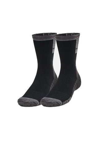 Picture of Under Armour zns Unisex UA Cold Weather Crew Socks - 2 Pack - Black 001